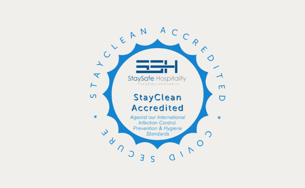 Staysafe Hospitality StayClean Accredited